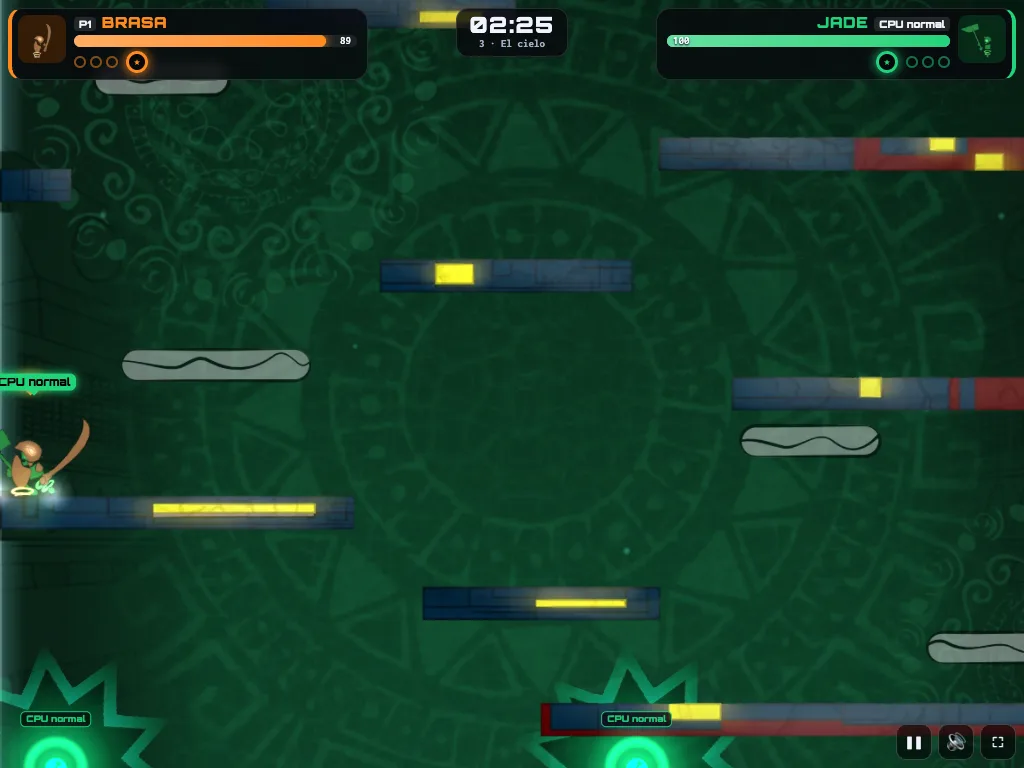 Captura del remake en three.js: El cielo